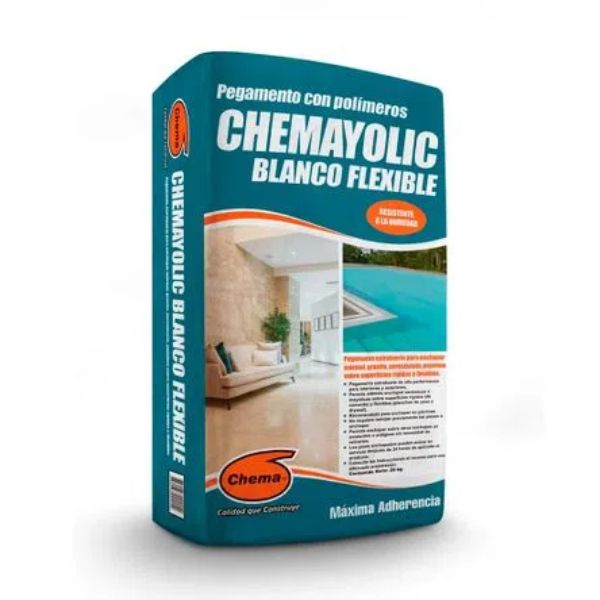 Pegamento Chemayolic Blanco Flexible