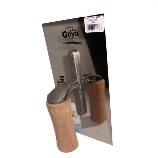 Plancha de empastar Goya  acero inoxidable