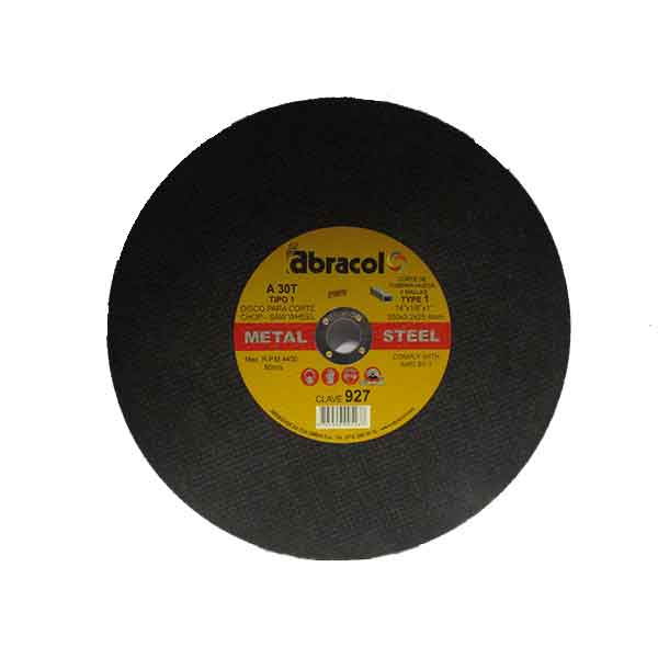 Disco de corte de fierro  14" Abracol