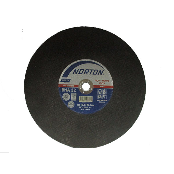 Disco de corte de fierro  14" Norton